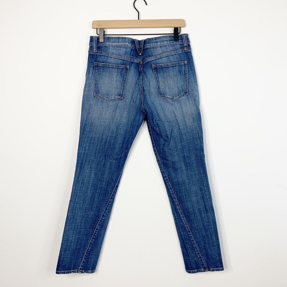 J. Crew Stretch Straight Leg Blue Denim Jeans 27 - Picture 4 of 7